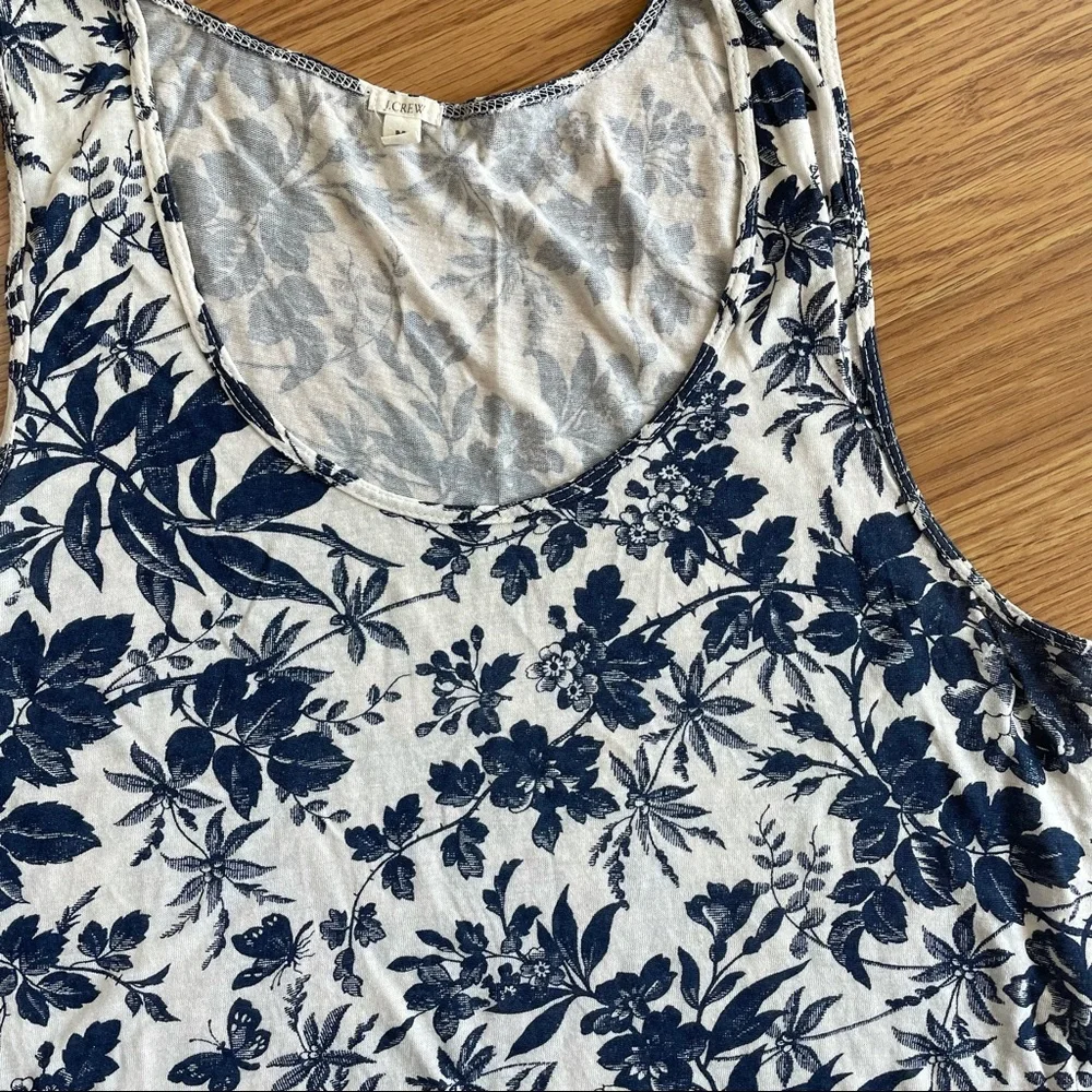 J. Crew Floral Tank Top✨